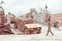 Military Hovercraft - the LCAC with the United States Navy